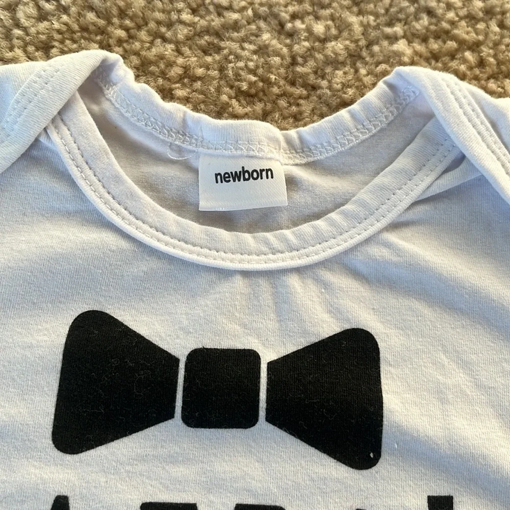PatPat Mama Boy Onesie NB